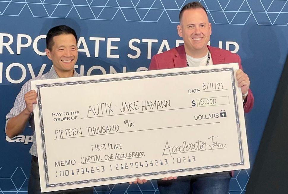 AUTIX™ Wins Capital One Pitch Competition at Dallas Startup Week